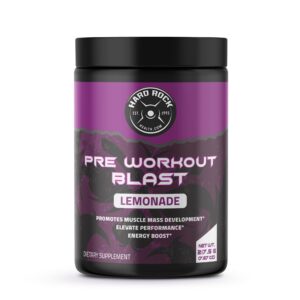 Hard Rock Health® Pre-Workout Blast Lemonade Flavor