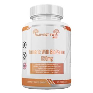 Turmeric w/BioPerine - 650mg