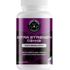Vitamin D3+K2 for Extra Strength- 60 Capsules