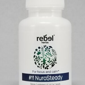 Rebel Herbs Organic NuroSteady 60 Capsules