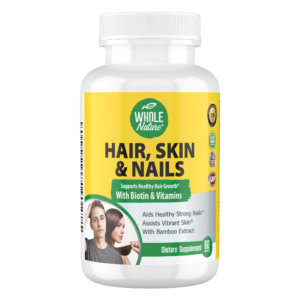 Whole Nature Hair Skin Nails Vitamins with MSM